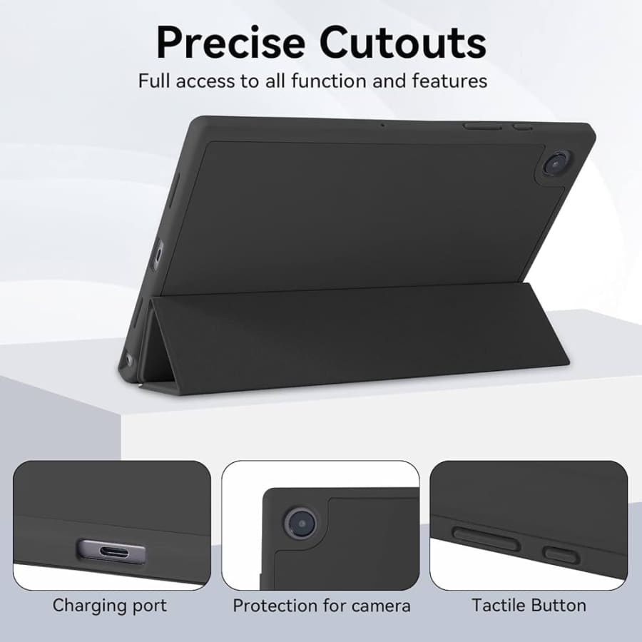 Silicone Cover for Samsung Galaxy Tab A8 10.5” (2021) - X200/X205 (Black)