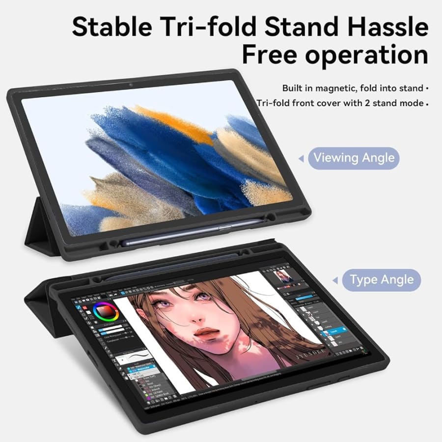 Silicone Cover for Samsung Galaxy Tab A8 10.5” (2021) - X200/X205 (Black)