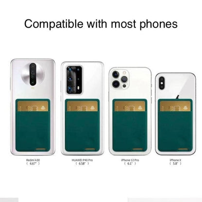 Silicone Mobile Phone Card Holder