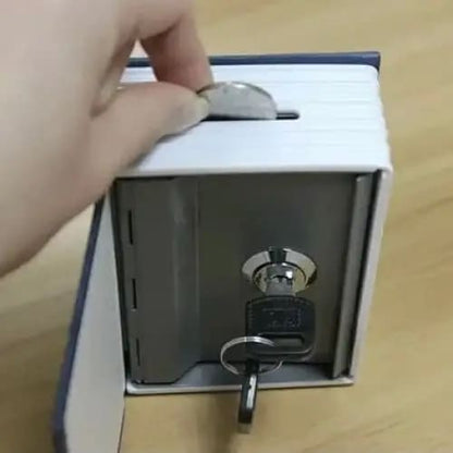 Small Book Safe (Lock Box) / Money Tin