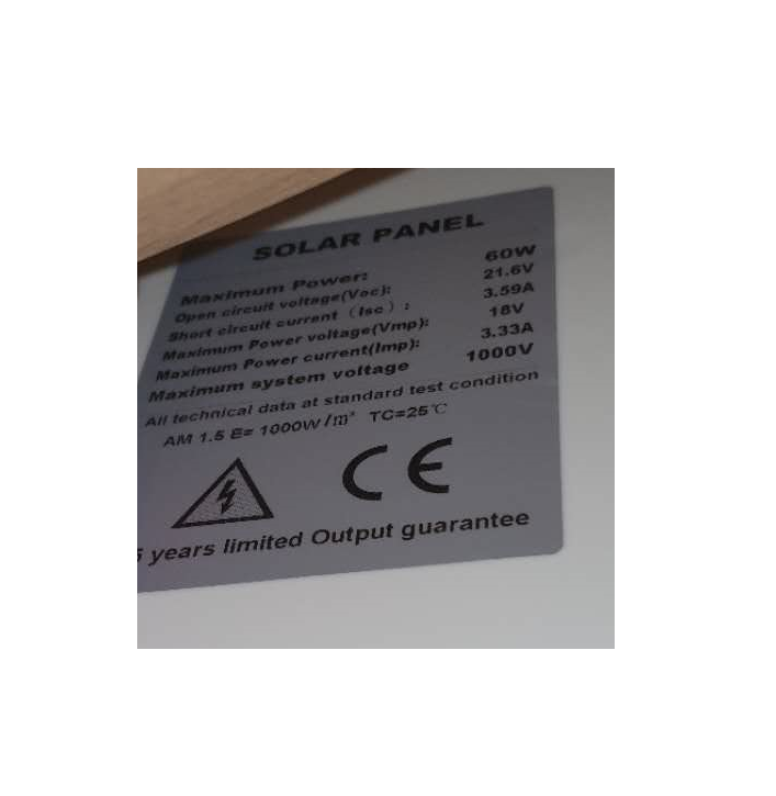 60W Solar Panel with Solar Controller