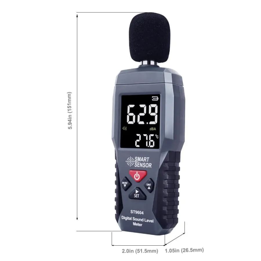 Sound Level Noise Meter - Decibel Measurement 30-130dB