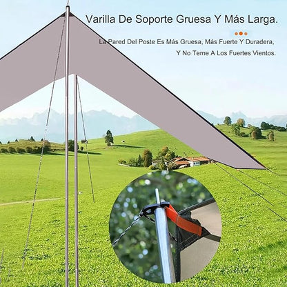Square Sun Shade Sail – Waterproof Outdoor Canopy for Garden, Patio, and Parties
