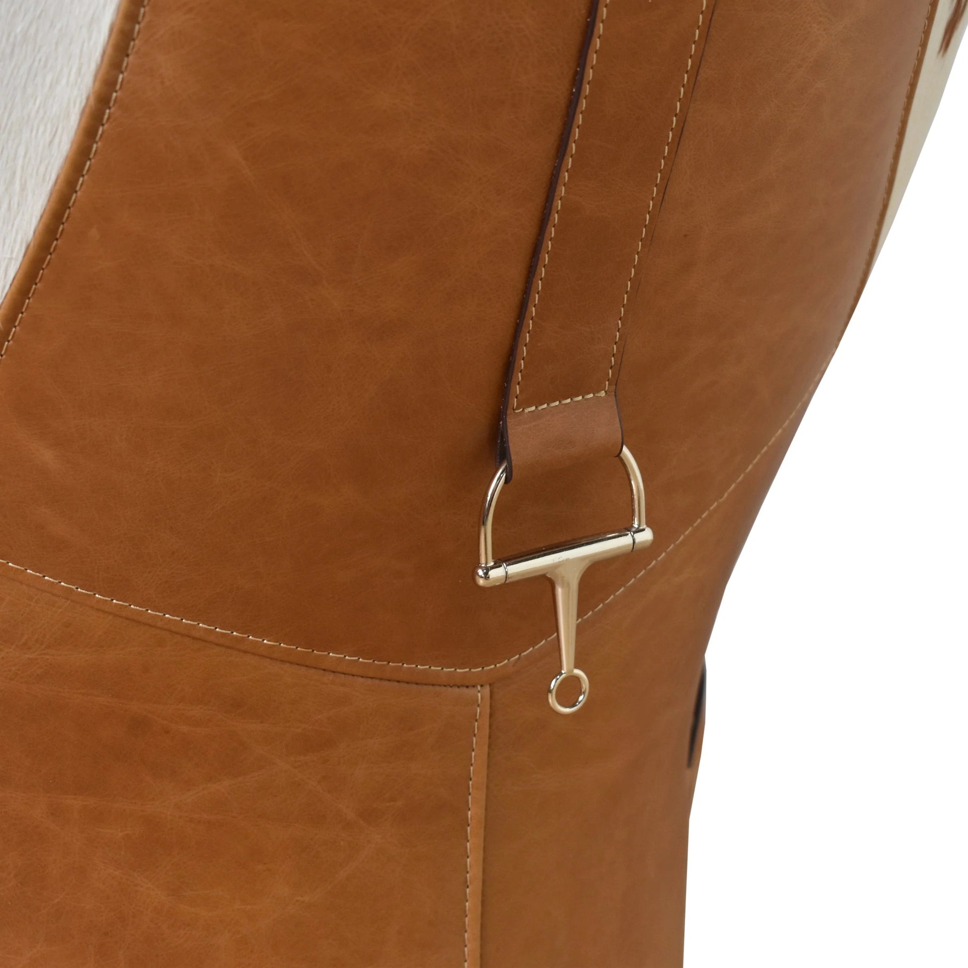 Stallion Vintage Leather Saddle Armchair at online8 furniture store Auckland