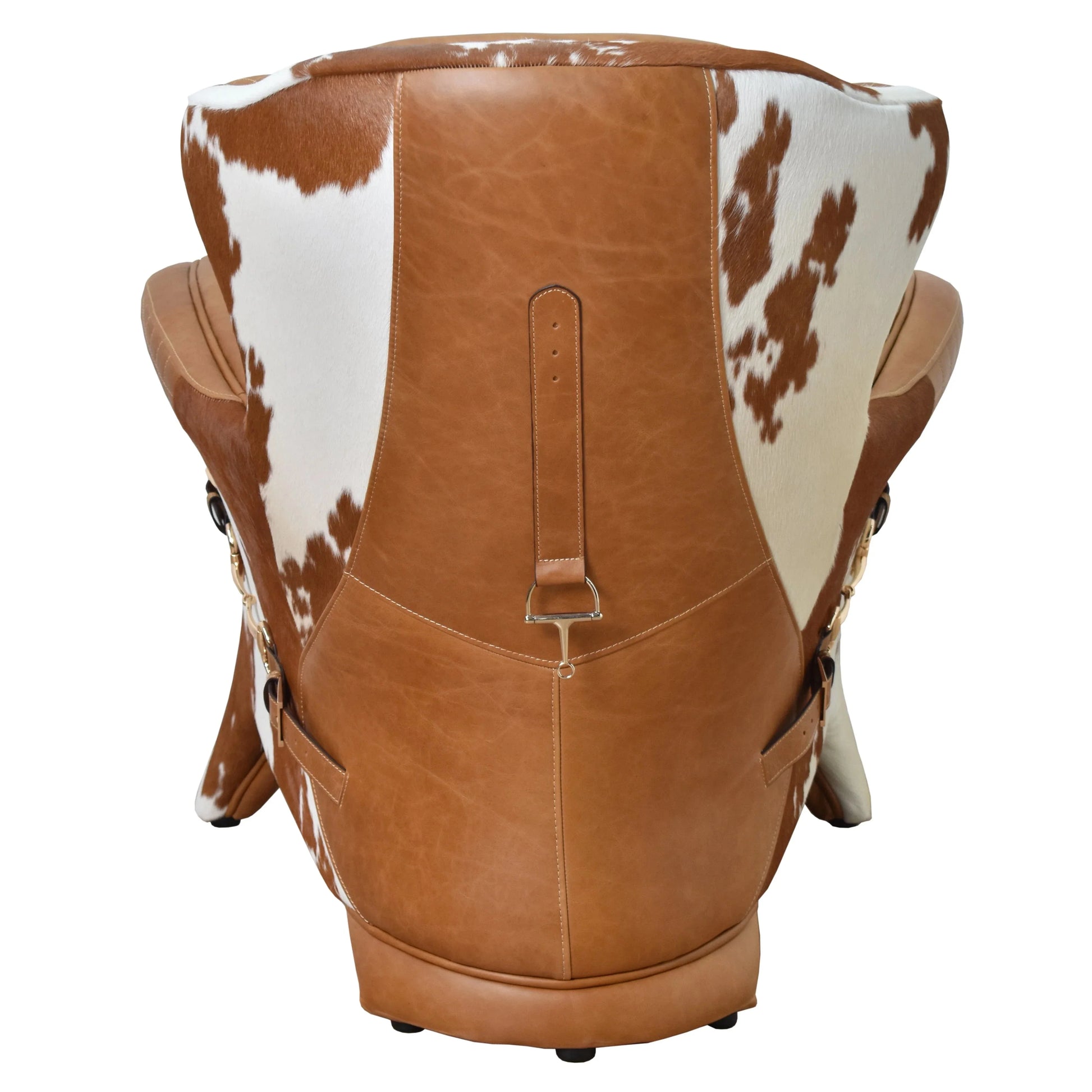 Stallion Vintage Leather Saddle Armchair at online8 furniture store Auckland