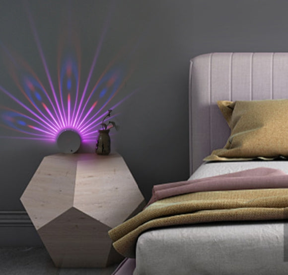Led Wall Lights Colorful Night Lamp With Remote Control USB Charging