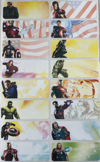 Iron On + Stick On Name Labels Value Pack