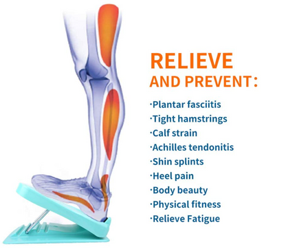 Portable Slant Board Adjustable Incline Boards Calf Stretcher Foot Stool