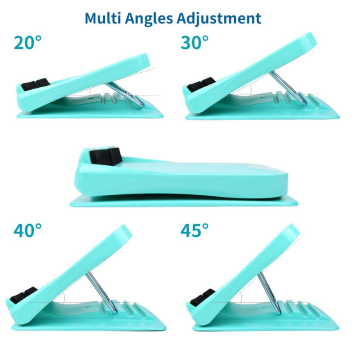 Portable Slant Board Adjustable Incline Boards Calf Stretcher Foot Stool