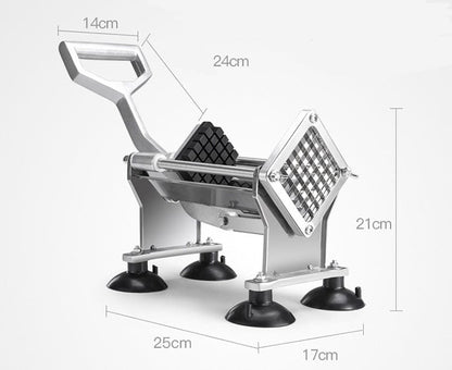 French Fries/Chips Vegetable/Fruit Strip Maker with 4 Blades