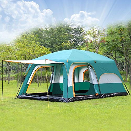 Clearance!!! Family Outdoor Camping Tent – Double Layer, Family Cabin Tent