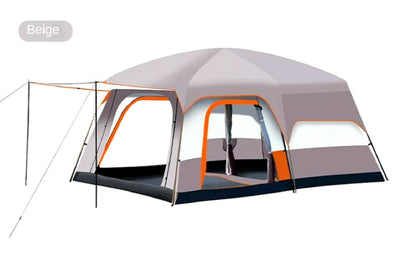 Clearance!!! Family Outdoor Camping Tent – Double Layer, Family Cabin Tent