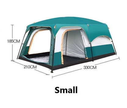 Clearance!!! Family Outdoor Camping Tent – Double Layer, Family Cabin Tent