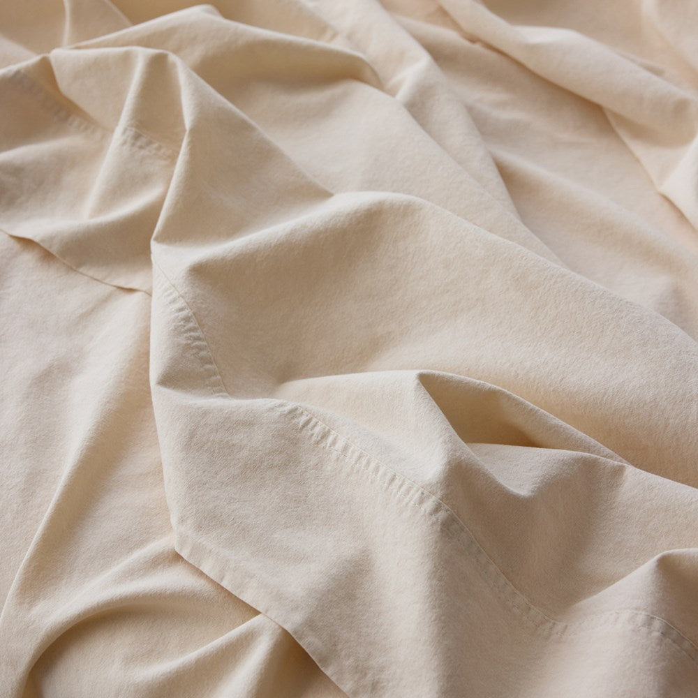 Vintage Look Cotton Flat Sheet
