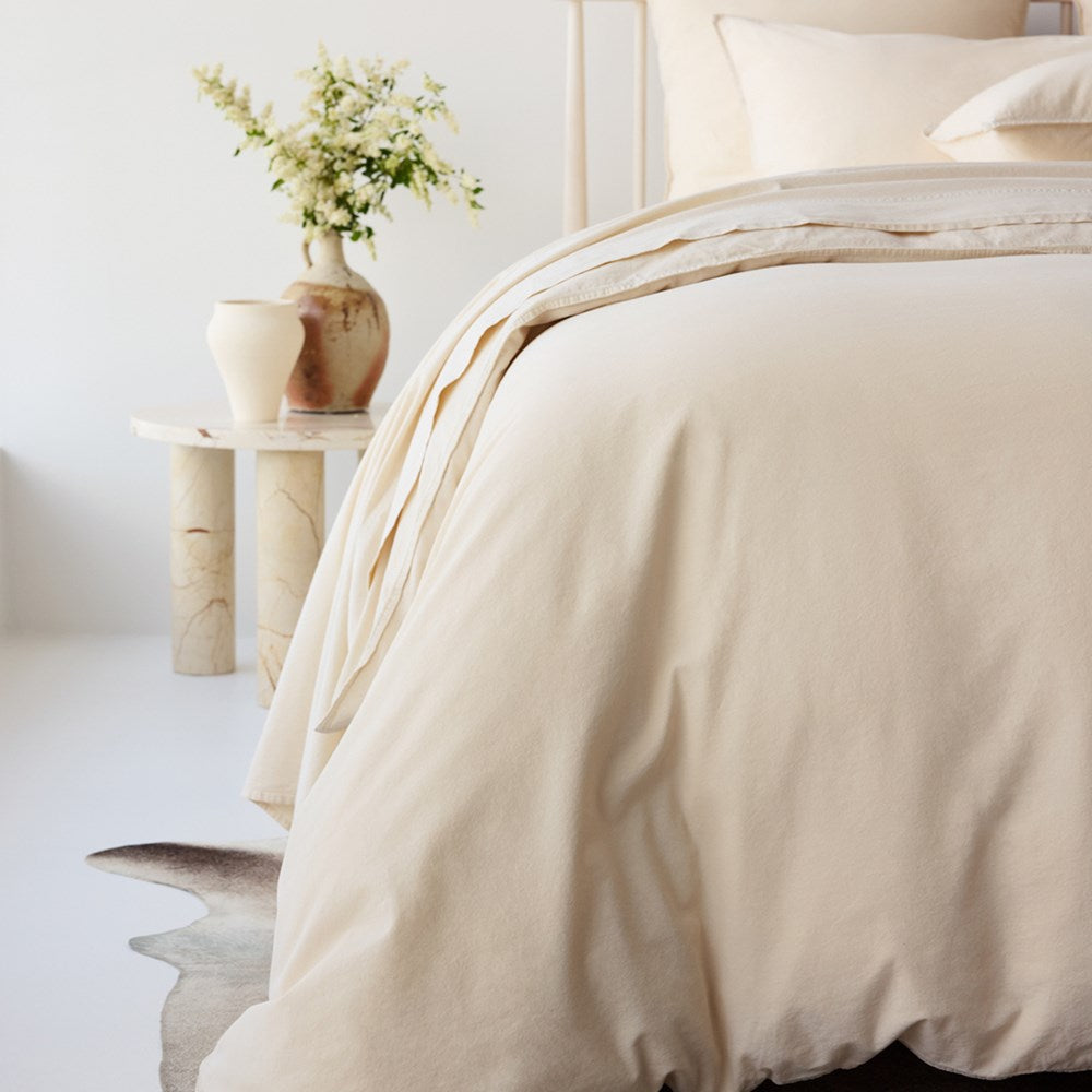 Vintage Look Cotton Duvet Cover