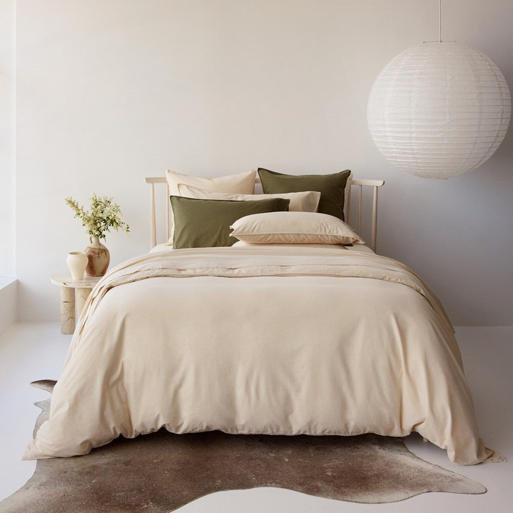 Vintage Look Cotton Duvet Cover