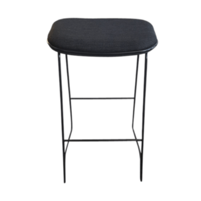 Online8 Romi Barstool Upholstered Seat Metal Frame Table & Bar Stools