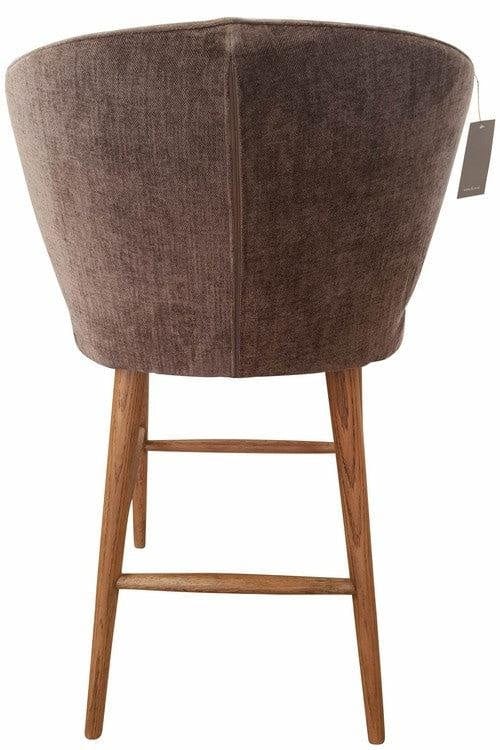 Online8 Venus Barstool Grey Chenille Table & Bar Stools