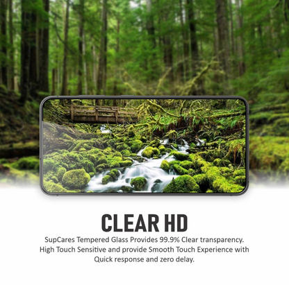 Samsung Galaxy S10 Clear Tempered Glass Screen Protector