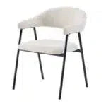 Theo Dining Chair - Latte at online8 furniture store Auckland