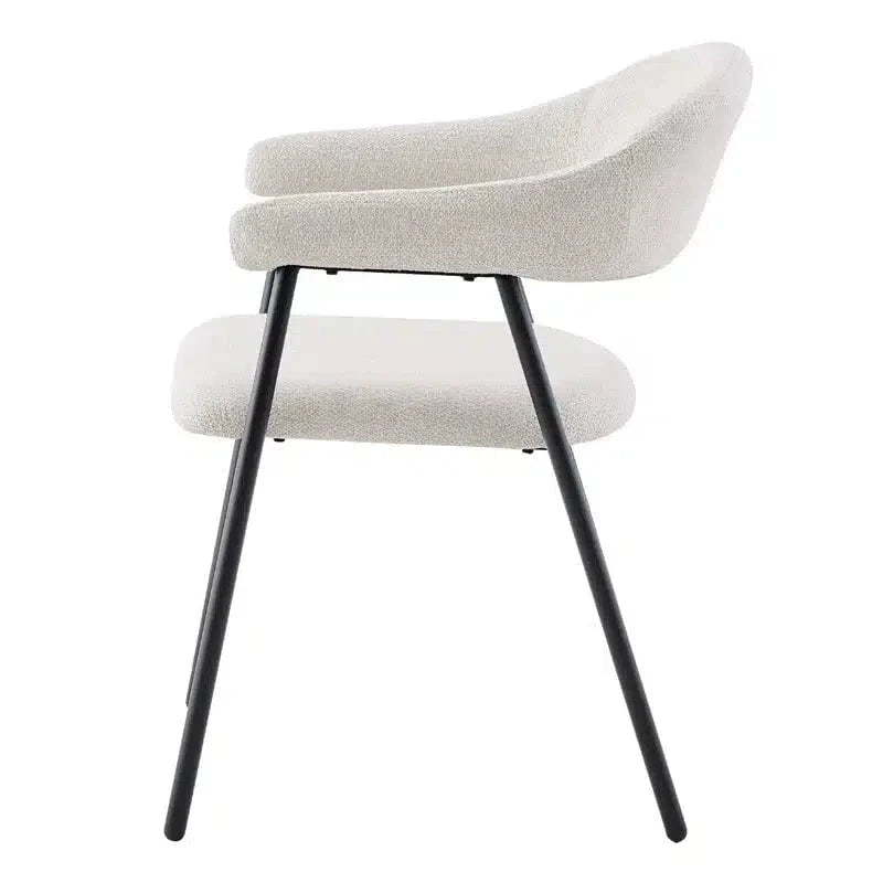 Theo Dining Chair - Latte at online8 furniture store Auckland