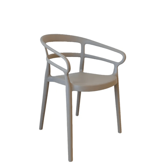 Tilly Indoor | Outdoor Chair - Mid Grey at online8 furniture store Auckland