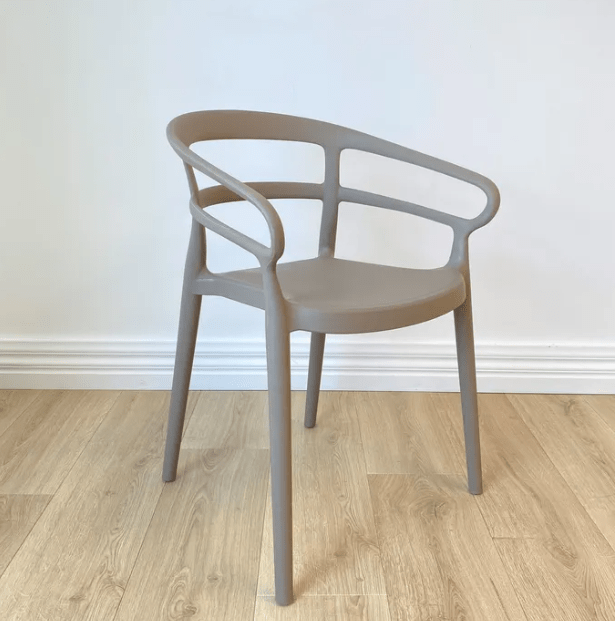 Tilly Indoor | Outdoor Chair - Mid Grey at online8 furniture store Auckland
