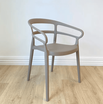 Tilly Indoor | Outdoor Chair - Mid Grey at online8 furniture store Auckland