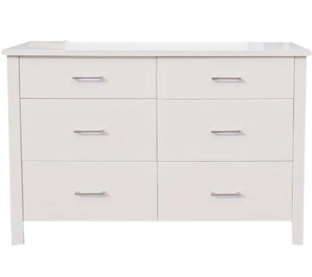 Tina 6 Drawer Dresser with Mirror at online8 furniture store Auckland