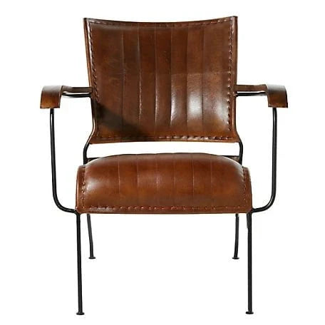 Leather Armchair | Casual Chair | Lounge Chair | Cigar Room Chair at online8 furniture store Auckland