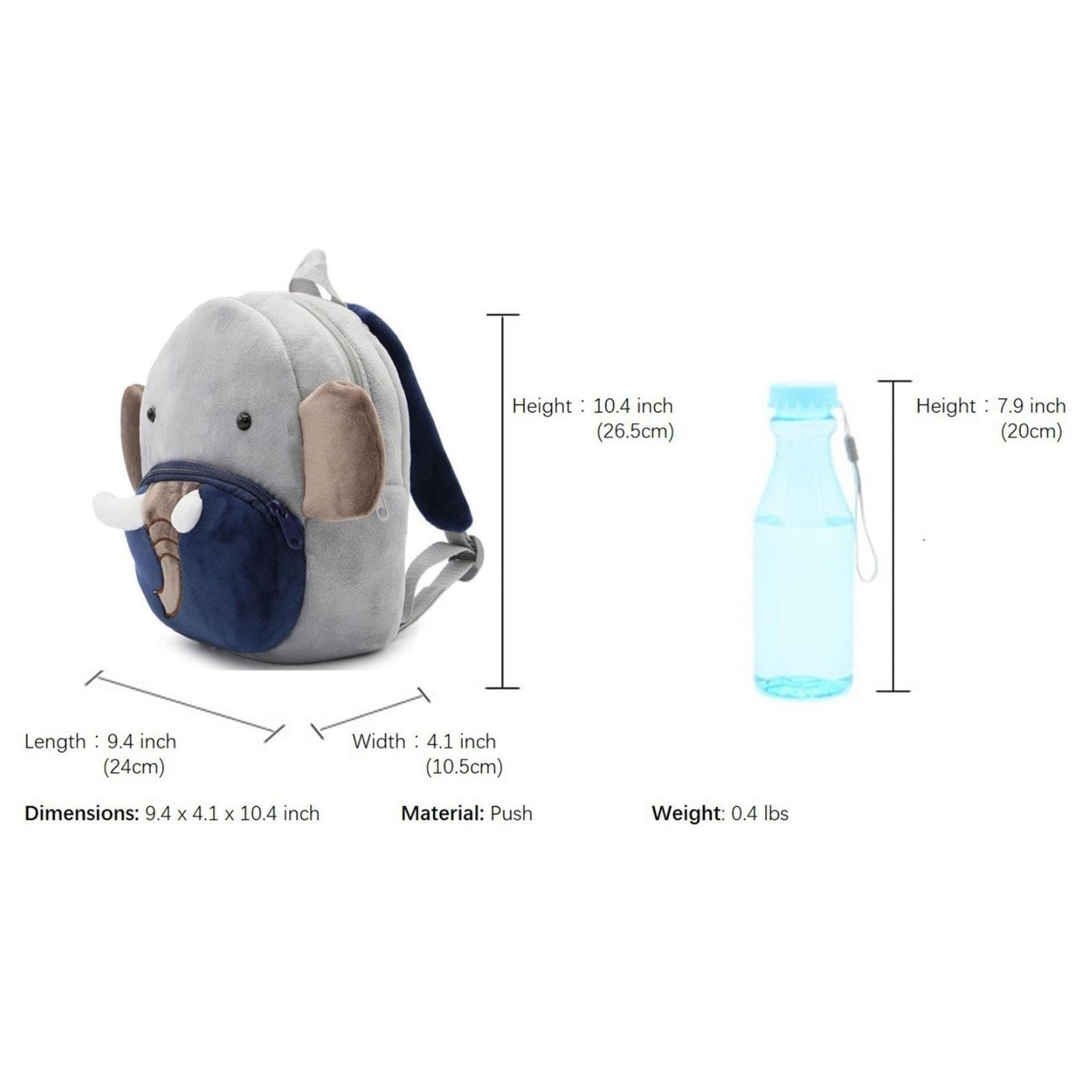 Toddler & Daycare Backpack-Elephant
