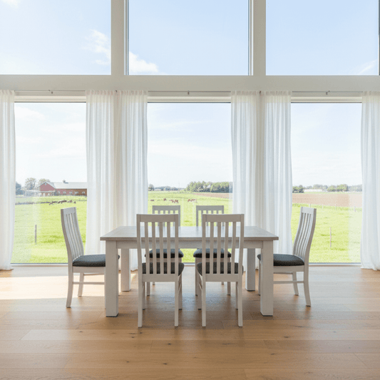 Tonya Dining Suite - 6 Seater at online8 furniture store Auckland