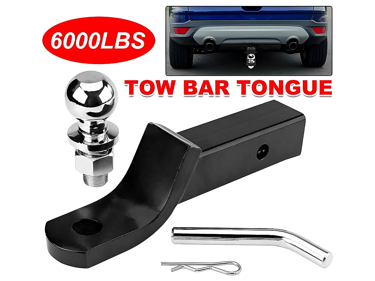 6000lbs Trailer Tow Bar Towbar Hitch Tow Ball Mount