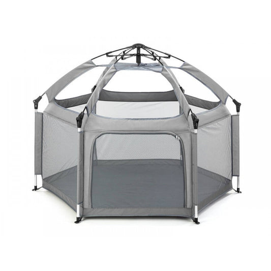 Baby Playpen Kids Tent Carrying Bag Portable Play Yard Toddlers (Grey)
