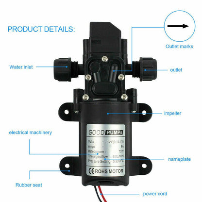caravan water pump