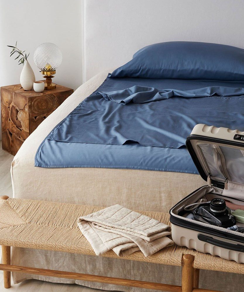 Bamboo Cotton Travel Bed Sheet