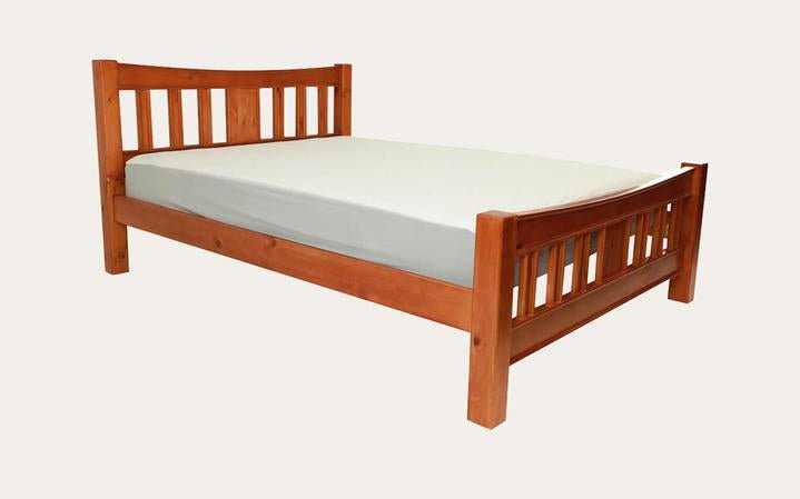 Troy Bed Frame Queen at online8 furniture store Auckland