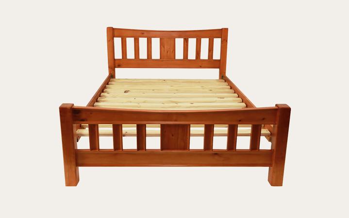 Troy Bed Frame Queen at online8 furniture store Auckland