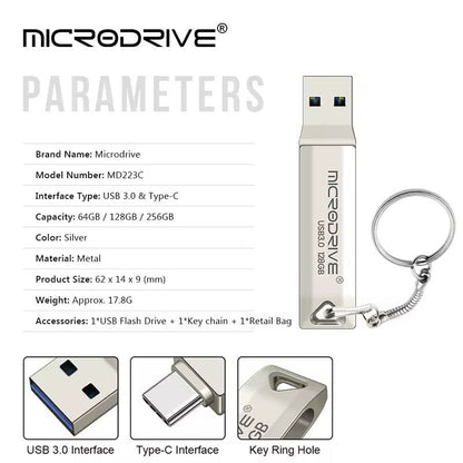 Type C Flash Drive - 64GB