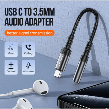 Type C to 3.5mm Audio Adapter NZ L12-C