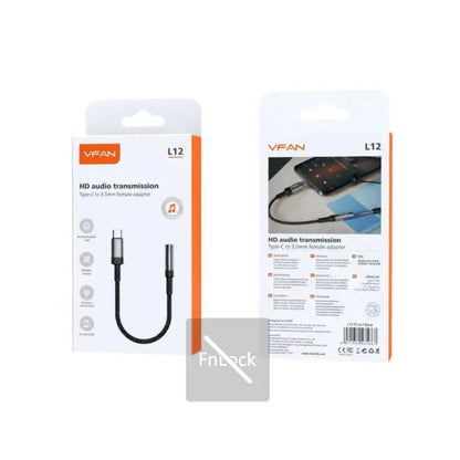Type C to 3.5mm Audio Adapter NZ L12-C