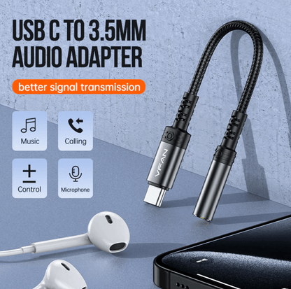 Type C to 3.5mm Audio Adapter NZ L12-C