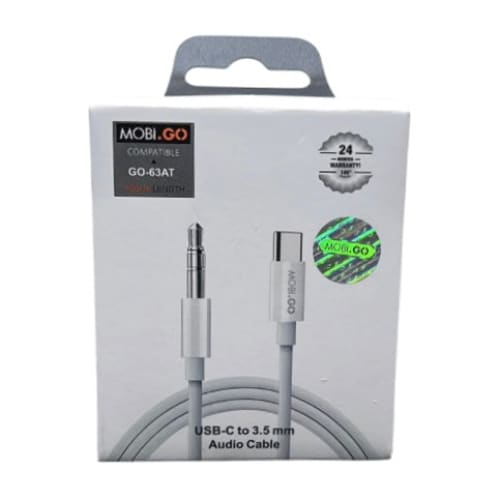Type-C To 3.5mm Aux Audio Adapter Cable (GO63AT)