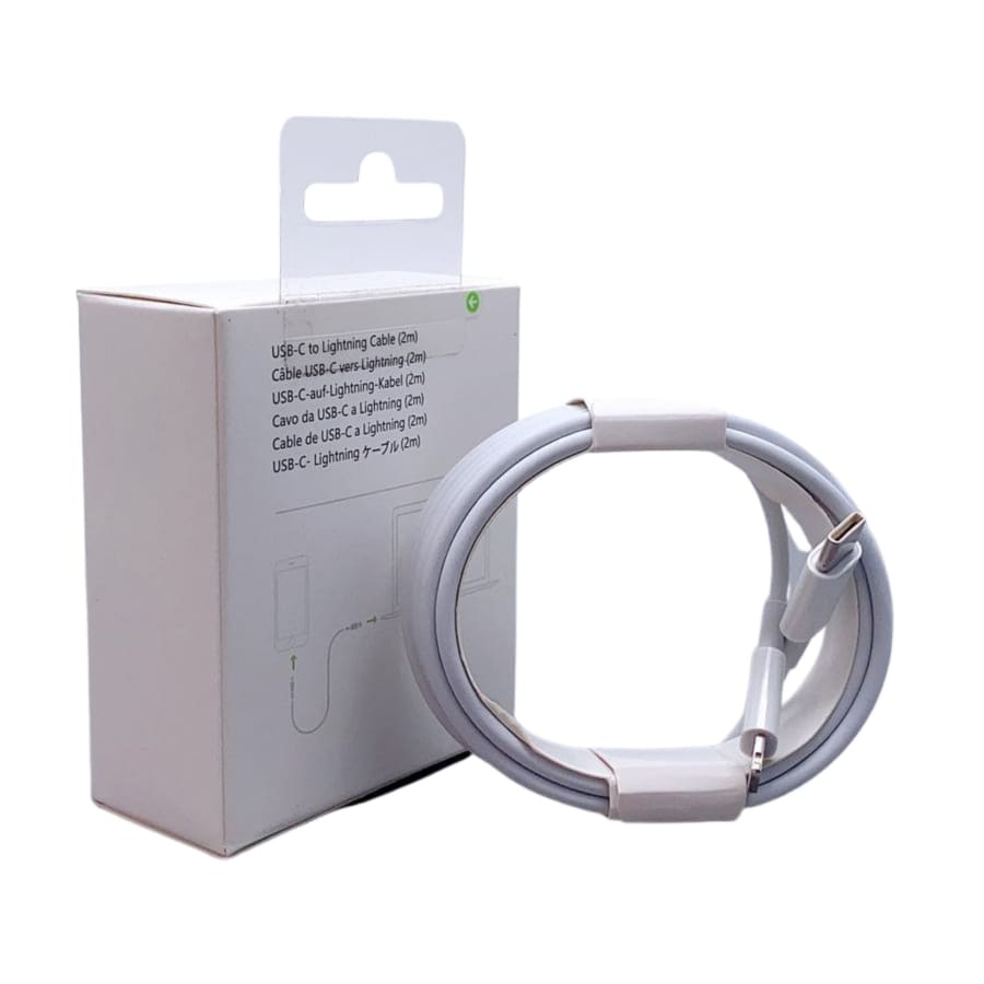 Type-C to lightning cable (18w)  - 2m