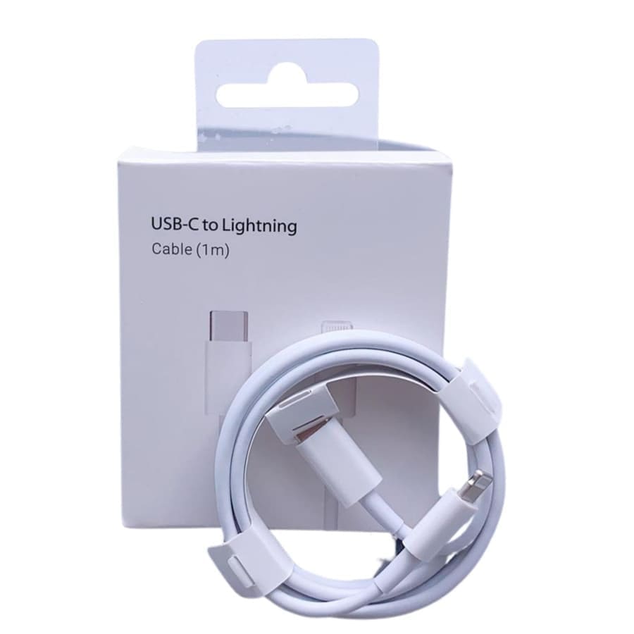 Type-C to lightning cable (1m) & Wall Plug (NZ / AUS)