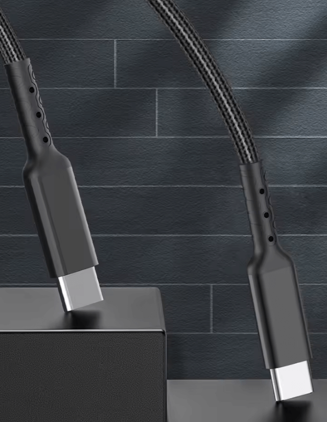 Durable Type-C to Type-C Cable – Fast Charging & Data Sync USB-C Cable
