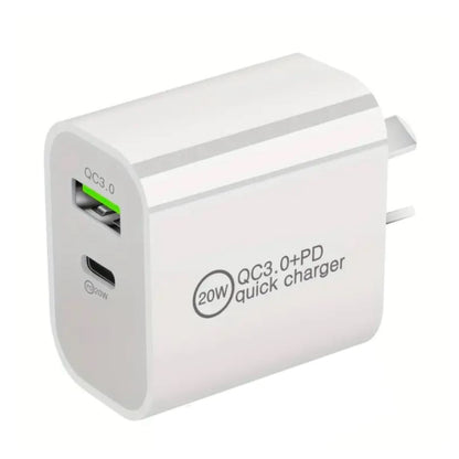 Type C & USB Power Adapter Wall Plug (NZ / AUS)