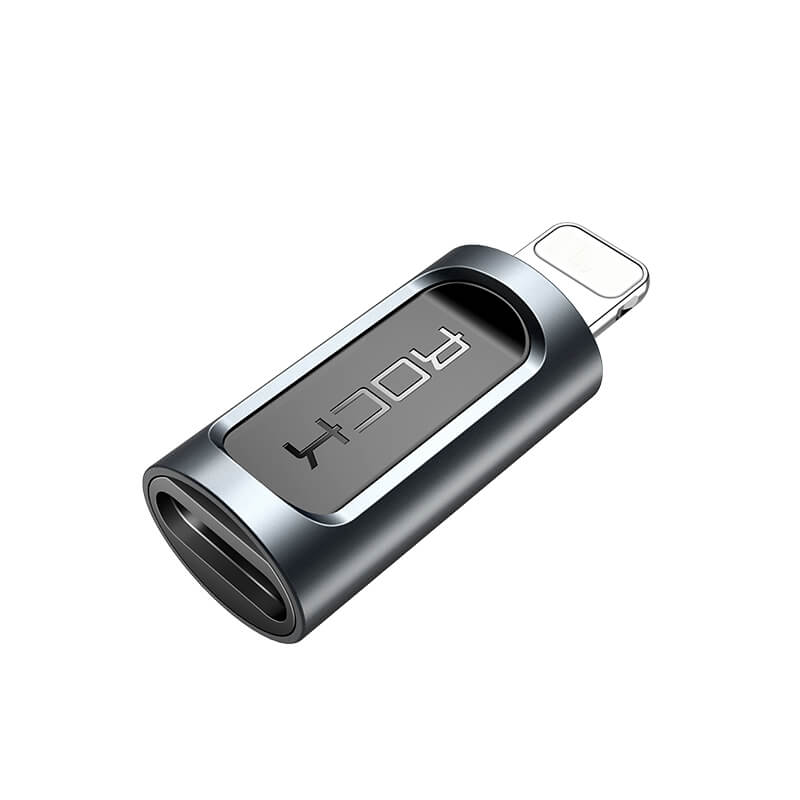 ROCK Micro USB to Lightning Type-C to Lightning Adapter