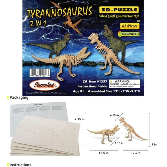 Tyrannosaurus 2 in 1