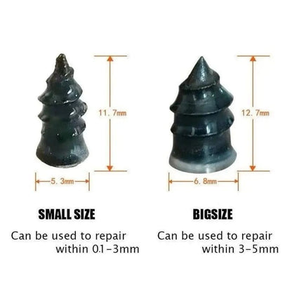 Tyre Puncture Repair Screws (5 x small & 5 x large)